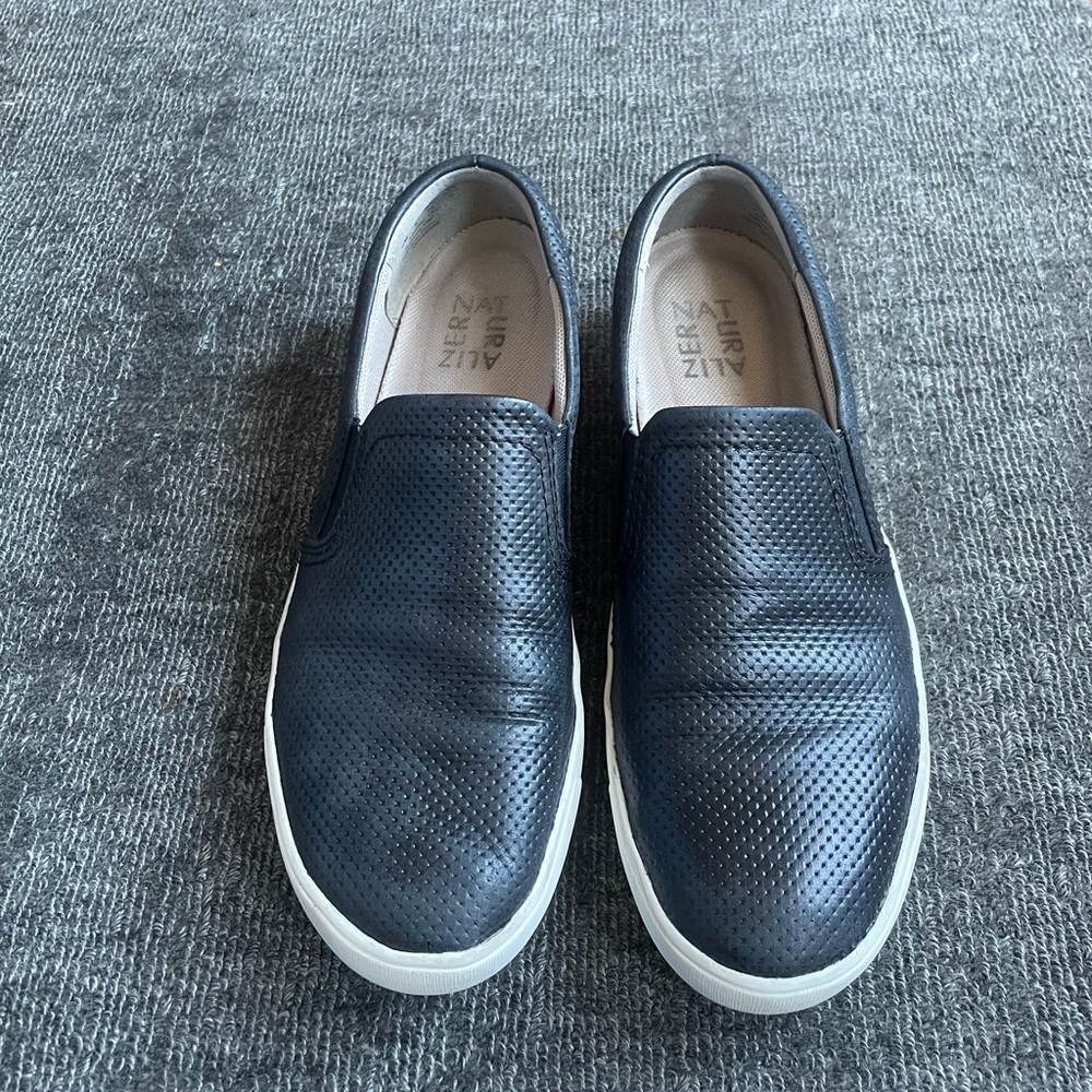 Naturalizer Marianne slip on loafers black leather 8